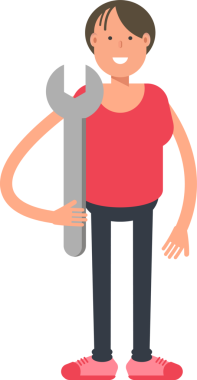 Çocuk karakter karikatür çizimi