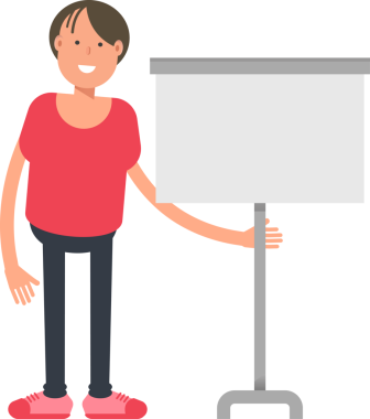 Çocuk karakter karikatür çizimi