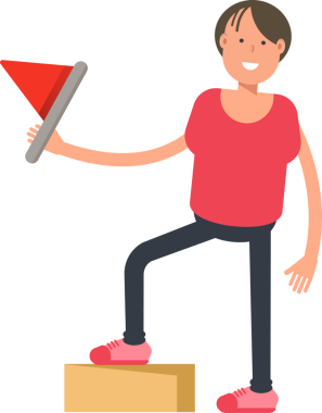 Çocuk karakter karikatür çizimi