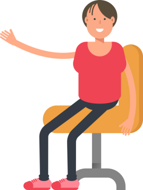 Çocuk karakter karikatür çizimi