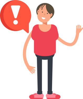 Çocuk karakter karikatür çizimi