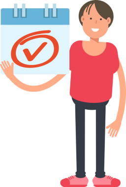 Çocuk karakter karikatür çizimi