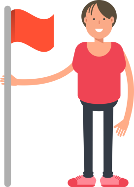 Çocuk karakter karikatür çizimi