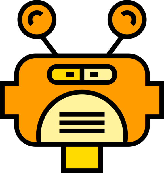 Robot Yüzlü Avatar Clipart