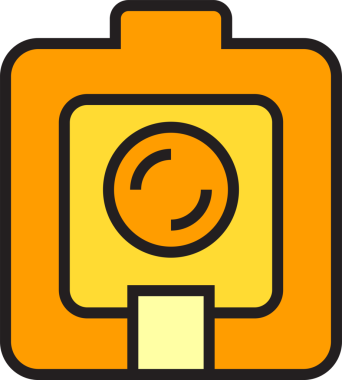 Dijital Kamera Simgesi Clipart