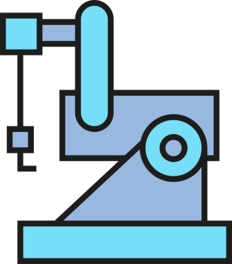Endüstriyel Robot Kol Simgesi