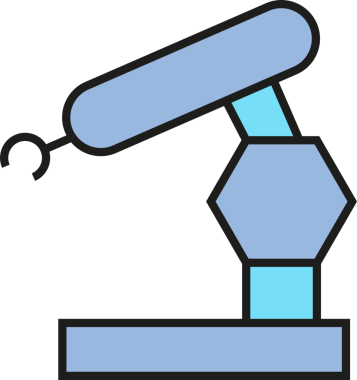 Endüstriyel Robot Kol Simgesi
