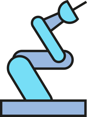 Endüstriyel Robot Kol Simgesi