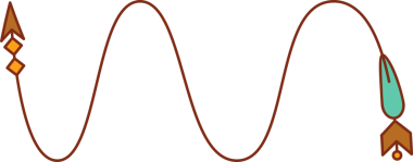 Dekoratif Ok Çizimi Clipart