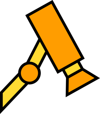 Güvenlik kamera simge tasarlamak