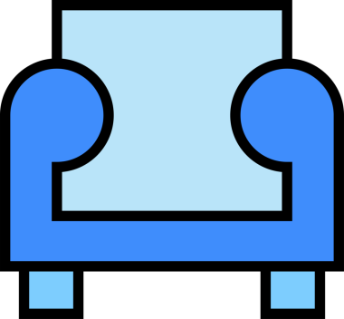 Kanepe Simgesi İllüstrasyon Clipart