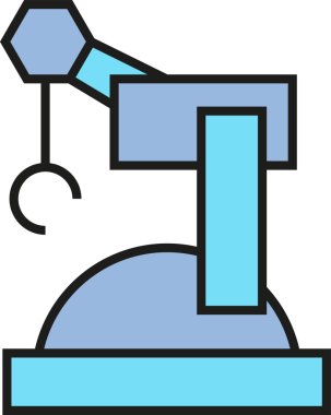 Endüstriyel Robot Kol Simgesi