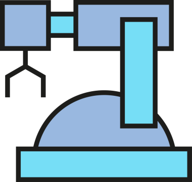 Endüstriyel Robot Kol Simgesi