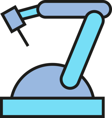 Endüstriyel Robot Kol Simgesi