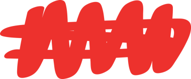 Red Doodle Vurgulama Çizimi