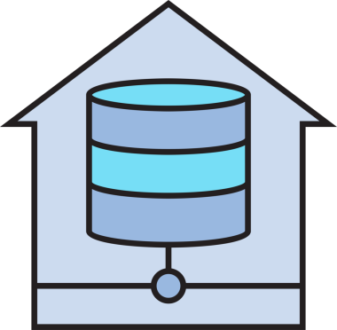 Ev Sunucusu ve Veritabanı Simgesi