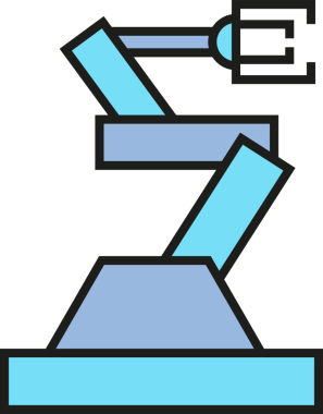 Endüstriyel Robot Kol Simgesi