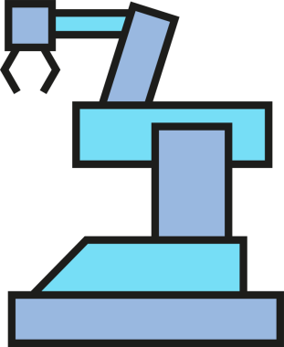 Endüstriyel Robot Kol Simgesi