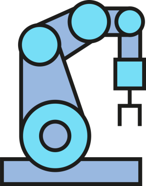 Endüstriyel Robot Kol Simgesi