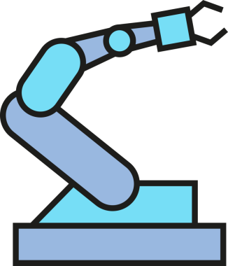 Endüstriyel Robot Kol Simgesi