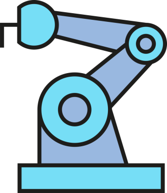 Endüstriyel Robot Kol Simgesi