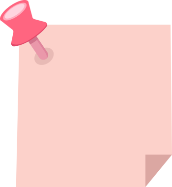 Yapışkan Not Kağıdı Pano Parçası