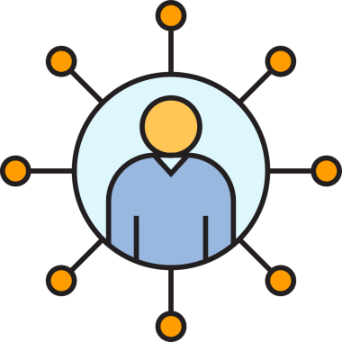 Ağ Simgesi Olan Adam