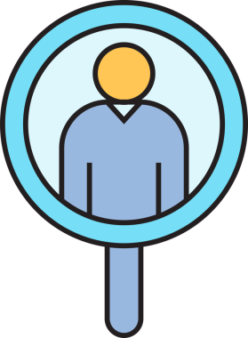 İşe Alma Büyüteç Simgesi Clipart