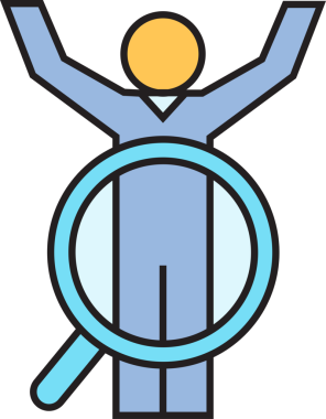 İşe Alma Simgesi Çalışanları ve BüyüteciName