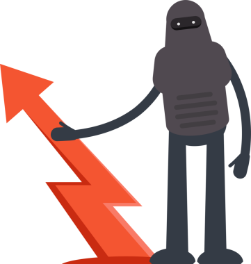 İnsansı Robot Karakteri Çizgi Film Çizimi