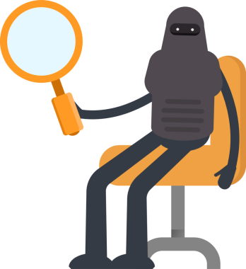 İnsansı Robot Karakteri Çizgi Film Çizimi