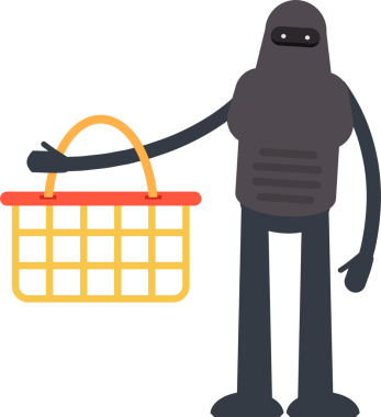 İnsansı Robot Karakteri Çizgi Film Çizimi