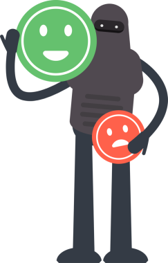 İnsansı Robot Karakteri Çizgi Film Çizimi