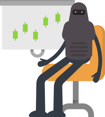 İnsansı Robot Karakteri Çizgi Film Çizimi