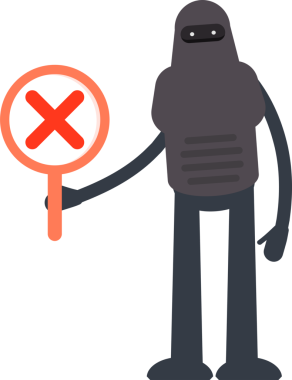 İnsansı Robot Karakteri Çizgi Film Çizimi