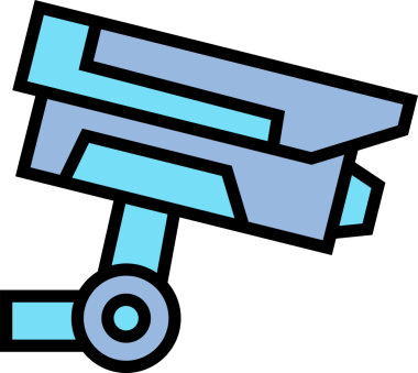 Güvenlik kamera simge tasarlamak