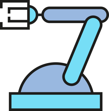 Endüstriyel Robot Kol Simgesi