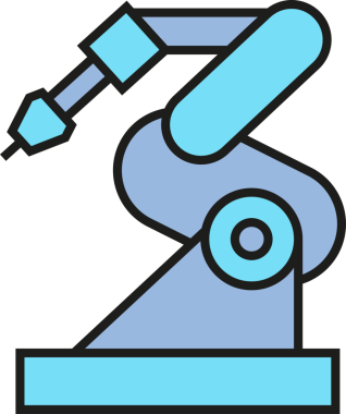 Endüstriyel Robot Kol Simgesi