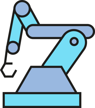 Endüstriyel Robot Kol Simgesi