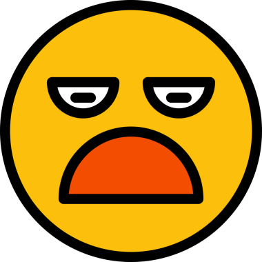 Sıkıcı Yüz Emoji Clipart