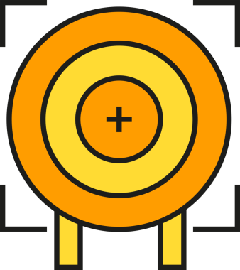 Dart Simgesi İllüstrasyonu Clipart