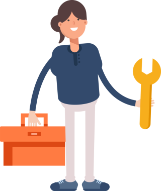 Kız Karakter Tutma Araç Kutusu ve Anahtarı