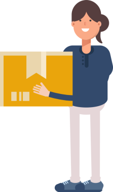 Kız Karakter Tutma Kutusu