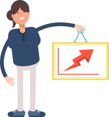 Kız Karakter Tutucu Ok Çizelgesi