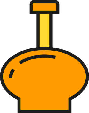 alkol şişe simge tasarlamak