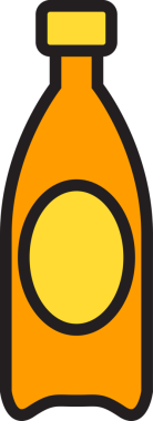 alkol şişe simge tasarlamak