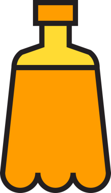 alkol şişe simge tasarlamak