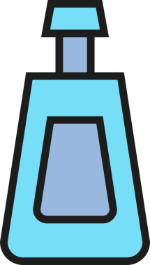 alkol şişe simge tasarlamak