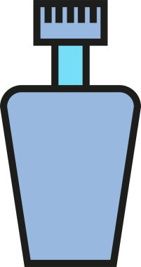 alkol şişe simge tasarlamak