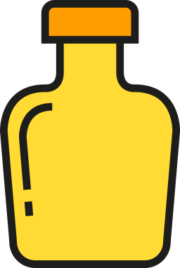 alkol şişe simge tasarlamak